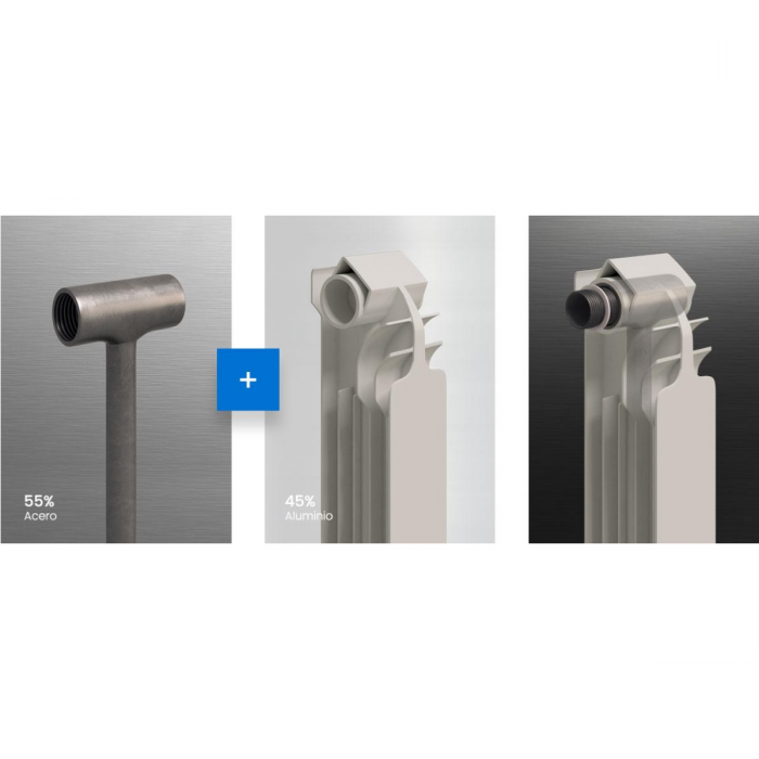 Radiador Diamante 500 + De 3 Elementos