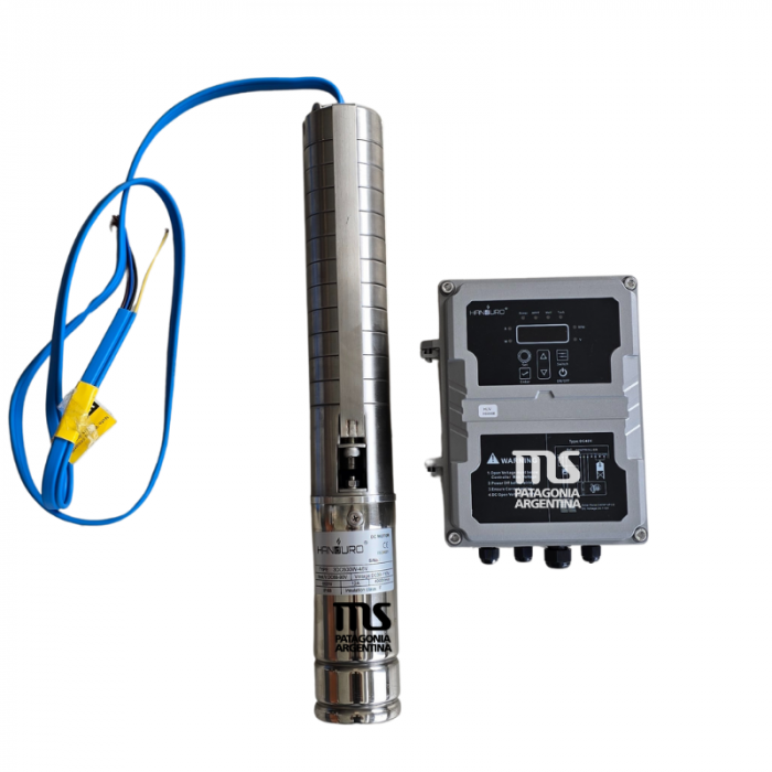 Bomba Sumergible Solar Handuro 600W 4"