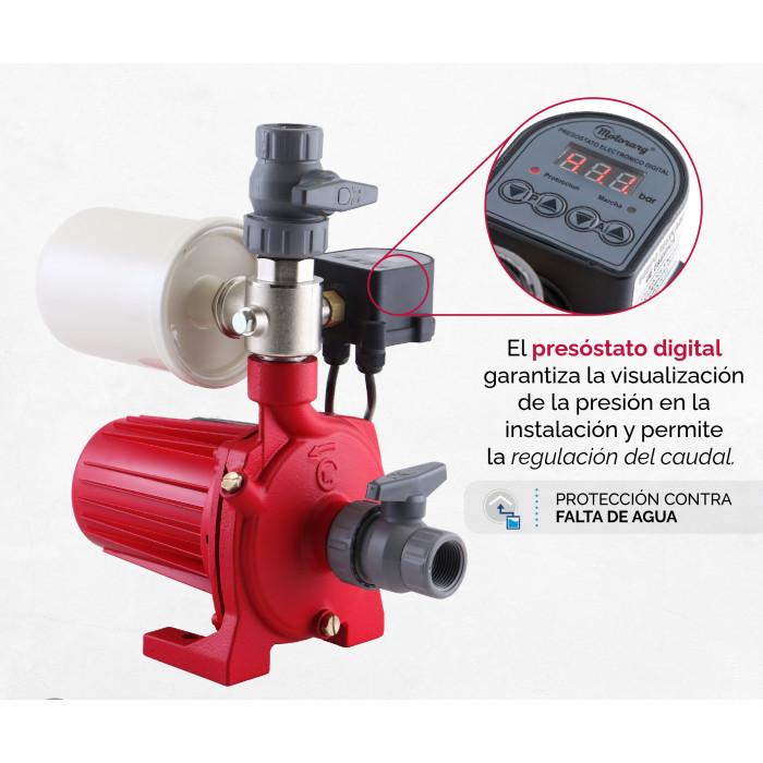 Bomba Presurizadora Motorarg Tip Pres 14