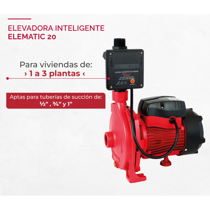 Bomba Centrífuga inteligente Elematic 20