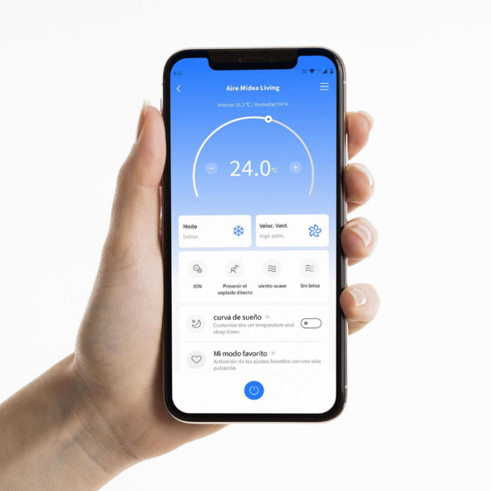 Aire Acondicionado Split Midea Inverter Smart - 7525 Kcal/h