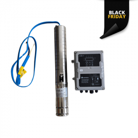 Bomba Sumergible Solar Handuro 600W 3" Hasta 60m