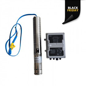 Bomba Sumergible Solar Handuro 1100 W 4" Hasta 70m