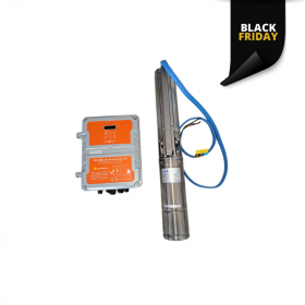 Bomba Sumergible Hibrida Solar Handuro 2200 W 4" Hasta 100m