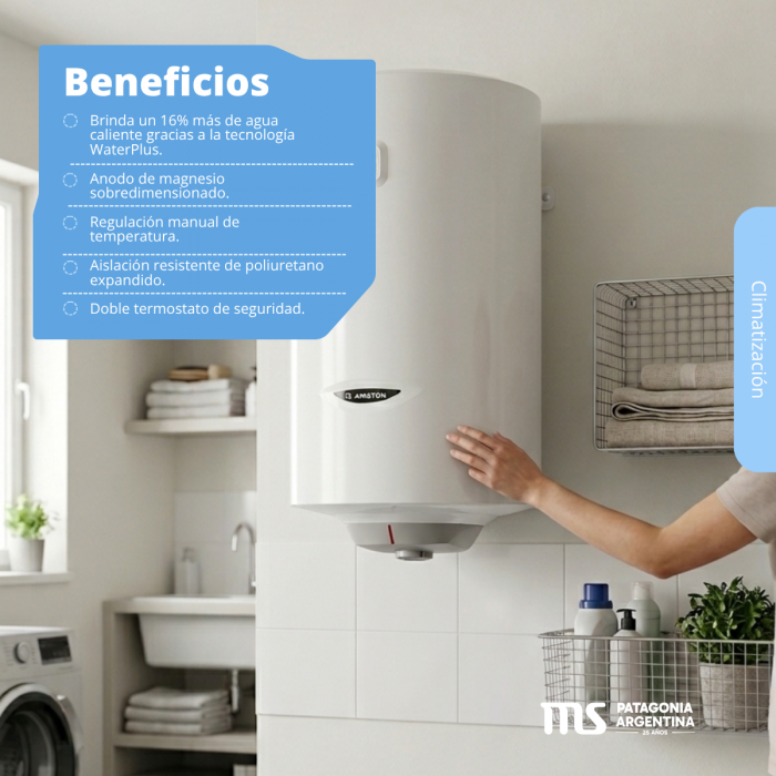 Termotanque eléctrico Ariston Pro 1 R 80 Litros