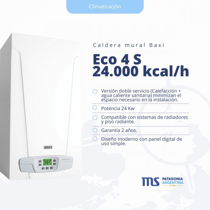 Caldera mural Baxi Eco 4S 24