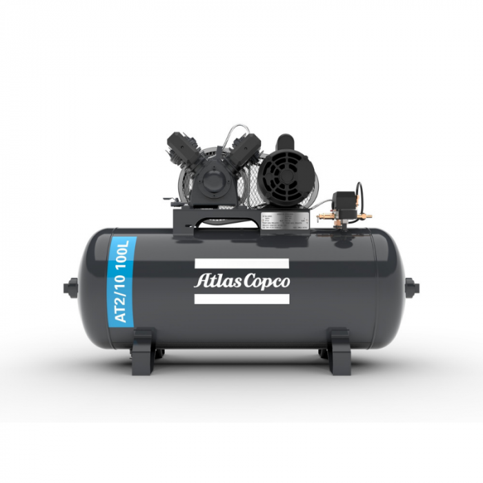 Compresor de aire a pistón 2hp Atlas Copco AT2/10
